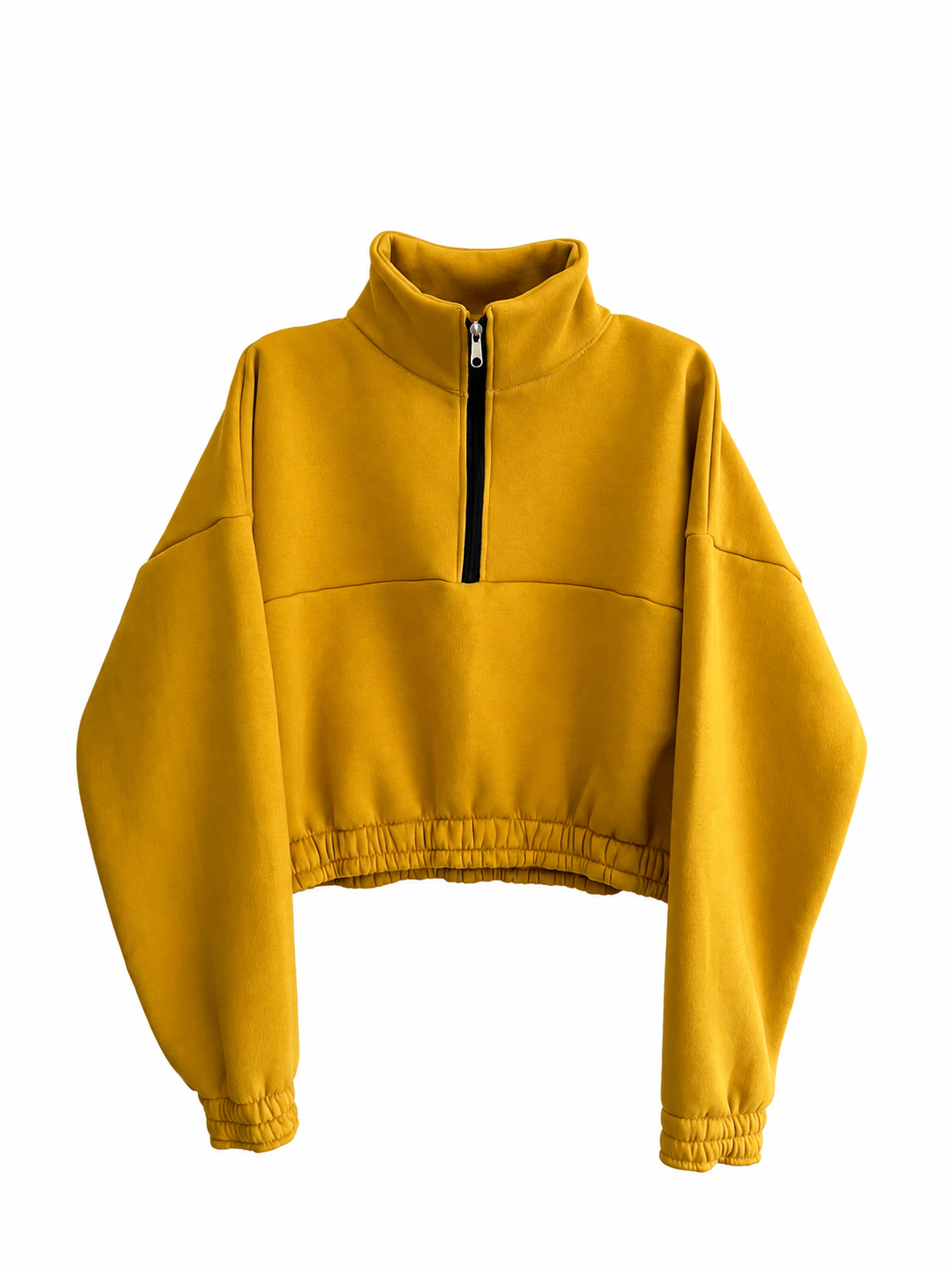 Buzo Quarter-zip mostaza “Mudis” - Image 2